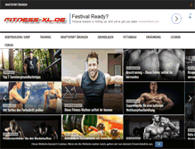 Tablet Screenshot of fitness-xl.de